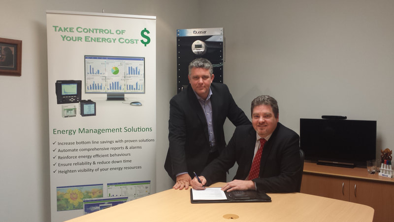 Schneider Electric contract signing