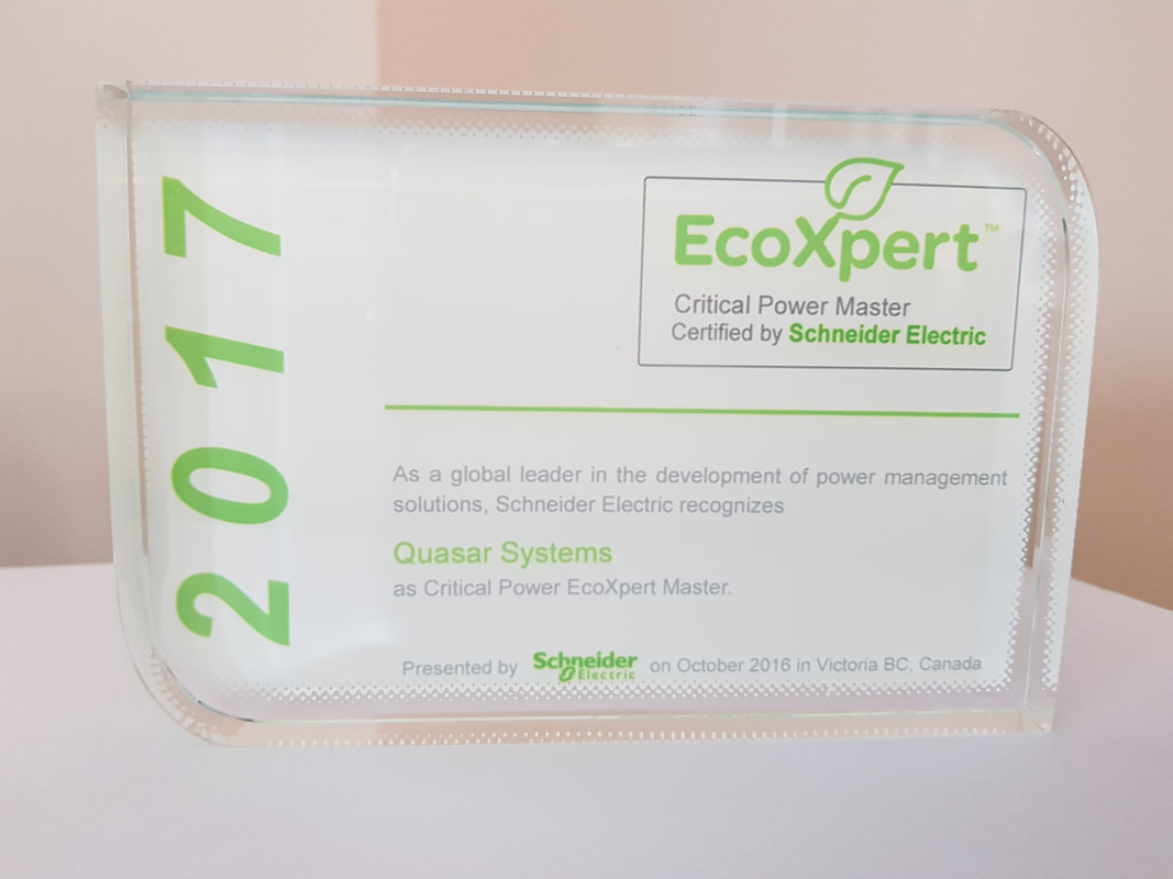 EcoXpert Critical Power Master award